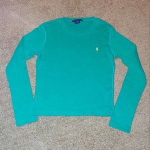 Ralph Lauren green longsleeve